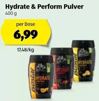 Hofer Hydrate & Perform Pulver 400 g Angebot