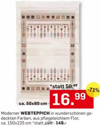 Möbel Ludwig Webteppich Angebot