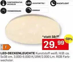 Möbel Ludwig Led-deckenleuchte Angebot