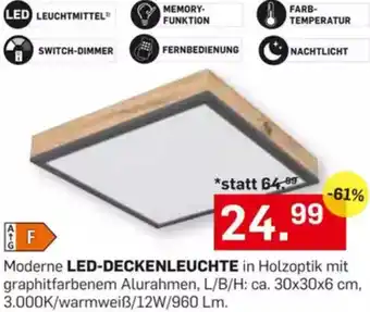 Möbel Ludwig Led-deckenleuchte Angebot