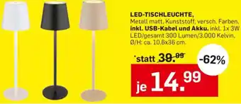 Möbel Ludwig Led-tischleuchte Angebot