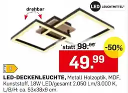 Möbel Ludwig Led-deckenleuchte Angebot