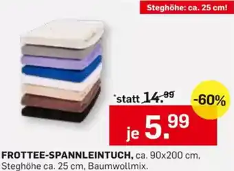 Möbel Ludwig Frottee-spannleintuch Angebot