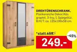 Möbel Ludwig Drehtürenschrank Angebot