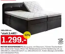 Möbel Ludwig Motor-boxspringbett Angebot