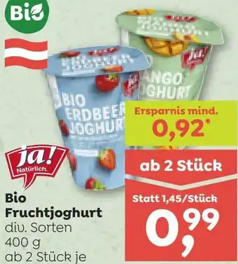 ADEG Bio Fruchtjoghurt Angebot