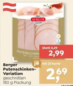 ADEG Berger Putenschinken- Variation Angebot