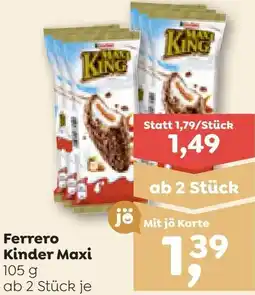 ADEG Ferrero Kinder Maxi Angebot