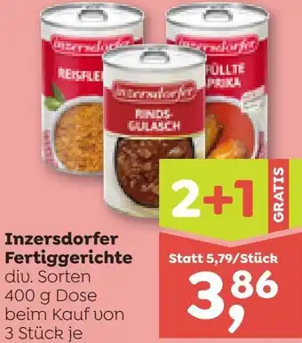 ADEG Inzersdorfer Fertiggerichte Angebot