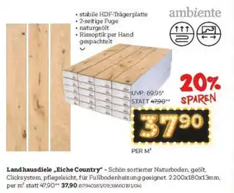 XXXLutz Landhausdiele Eiche Country Angebot