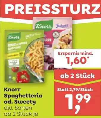 ADEG Spaghetteria od. Sweety Angebot