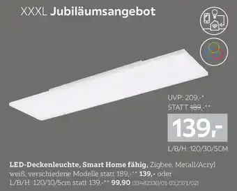 XXXLutz LED-Deckenleuchte Angebot