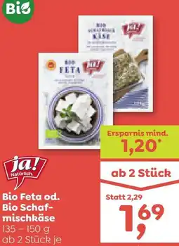 ADEG Bio Feta od. Bio Schaf- mischkäse Angebot