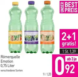 Sutterlüty Römerquelle Emotion Angebot