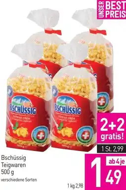 Sutterlüty Teigwaren Angebot