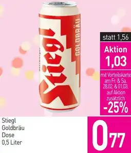 Sutterlüty Goldbräu Dose Angebot