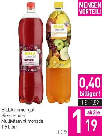 Sutterlüty Kirsch- oder Multivitaminlimonade Angebot