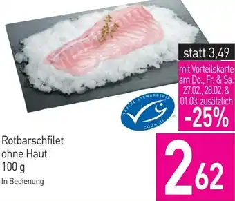 Sutterlüty Rotbarschfilet ohne Haut Angebot