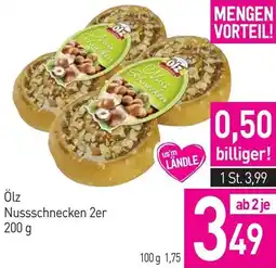 Sutterlüty Nussschnecken Angebot