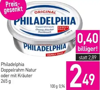 Sutterlüty Doppelrahm Natur oder mit Kräuter Angebot