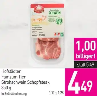 Sutterlüty Strohschwein Schopfsteak Angebot