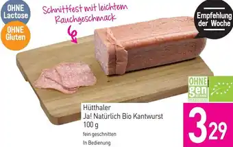 Sutterlüty Bio Kantwurst Angebot