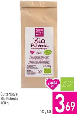 Sutterlüty Bio Polenta Angebot