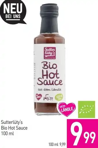 Sutterlüty Bio Hot Sauce Angebot