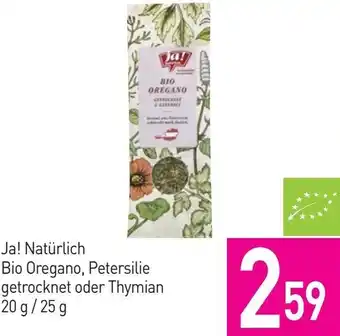 Sutterlüty Bio Oregano, Petersilie getrocknet oder Thymian Angebot