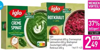 Sutterlüty Cremespinat / Rotkraut Angebot