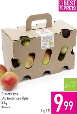 Sutterlüty Bio Bodensee Äpfel Angebot