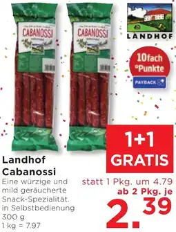 Unimarkt Landhof Cabanossi Angebot