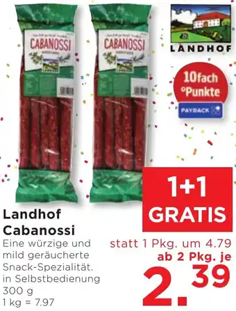 Unimarkt Landhof Cabanossi Angebot