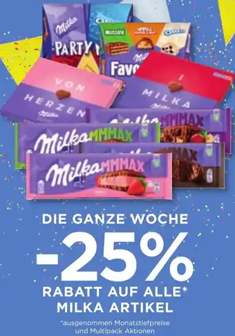 Unimarkt Auf alle milka artikel Angebot