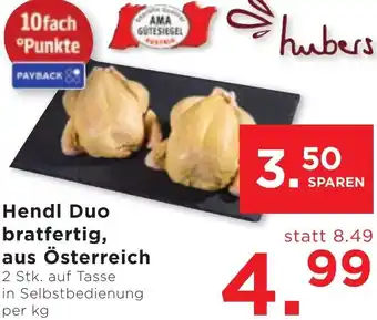 Unimarkt Hendl Duo bratfertig Angebot