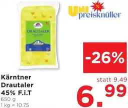 Unimarkt Kärntner Drautaler Angebot