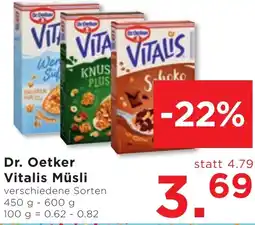 Unimarkt Vitalis Müsli Angebot