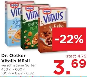 Unimarkt Vitalis Müsli Angebot