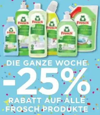 Unimarkt Auf alle frosch produkte Angebot