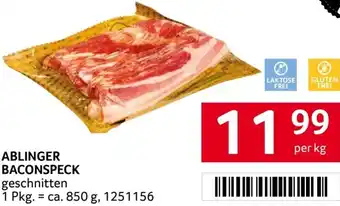 Transgourmet Baconspeck Angebot