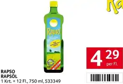 Transgourmet Rapsöl Angebot