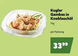 Eurogast Grissemann Kugler Gambas in Knoblauchöl Angebot