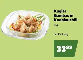 Eurogast Grissemann Kugler Gambas in Knoblauchöl Angebot