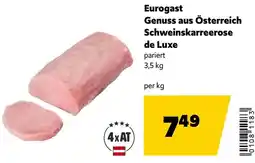 Eurogast Grissemann Genuss aus Österreich Schweinskarreerose de Luxe Angebot