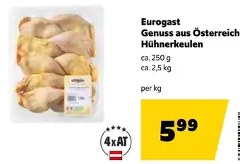 Eurogast Grissemann Genuss aus Österreich Hühnerkeulen Angebot