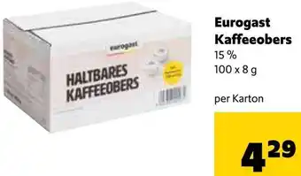 Eurogast Grissemann Kaffeeobers Angebot