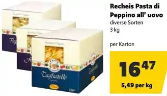 Eurogast Grissemann Pasta di Peppino all' uovo Angebot