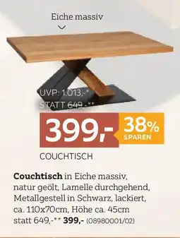 XXXLutz Couchtisch Angebot