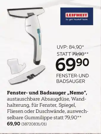 XXXLutz Fenster- und Badsauger Nemo Angebot