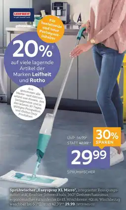 XXXLutz Sprühwischer Easyspray XL Micro Angebot